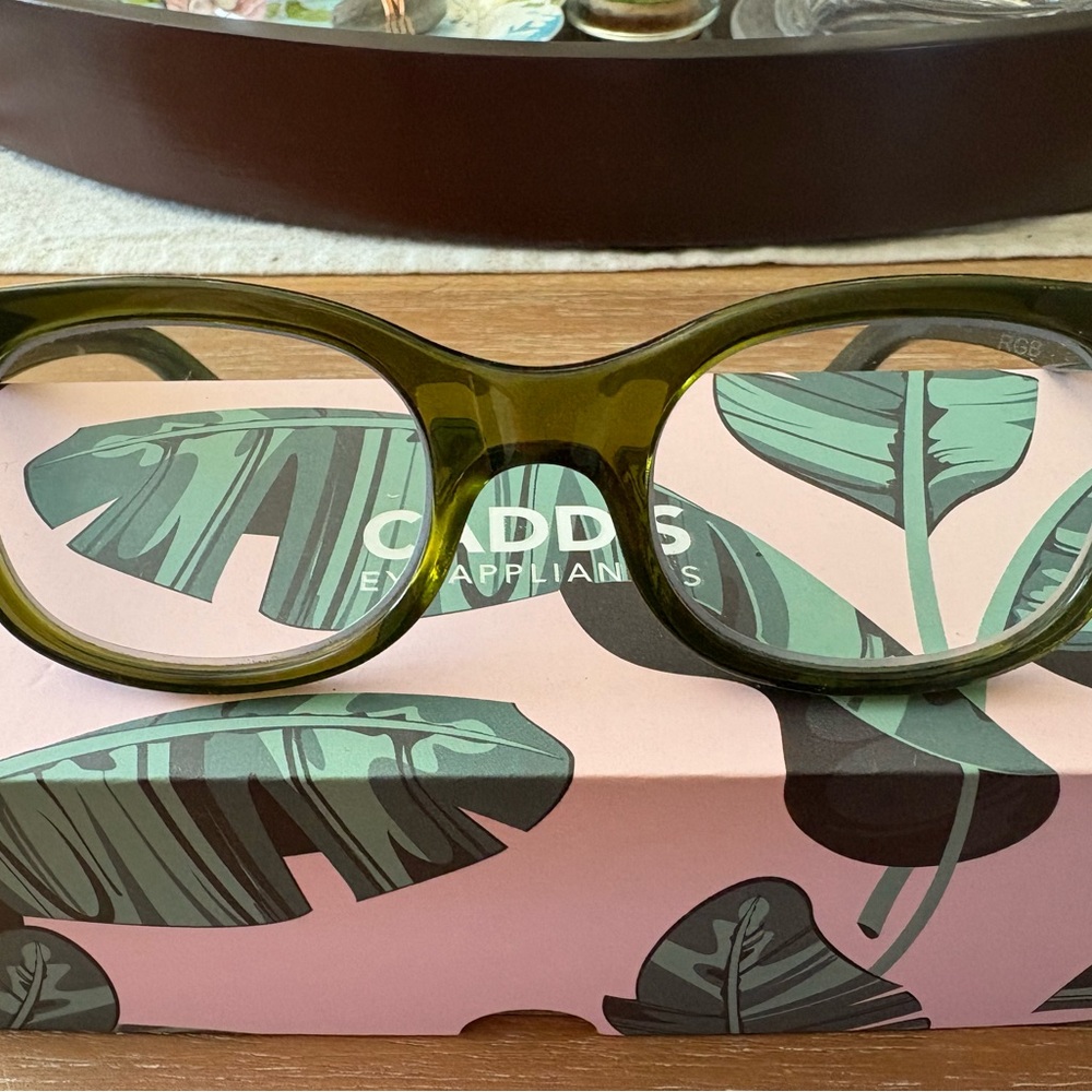 CADDIS Bixby Green 1.50 Reading Glasses